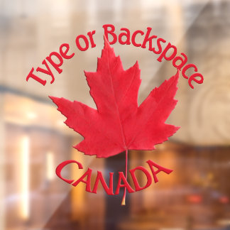 Canada Decals Personalize Cool Canada Window Decal