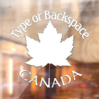 Canada Decals Personalize Cool Canada Window Decal