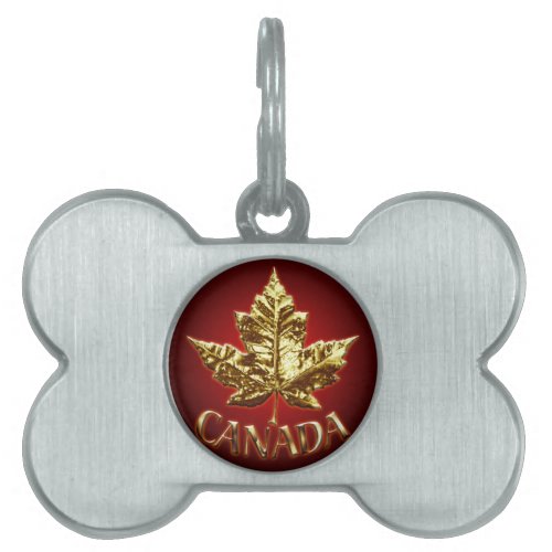 Canada Dog Tags Personalized Canada Pet Souvenirs