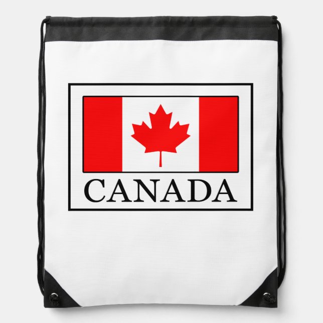 Canada Drawstring Bag (Front)