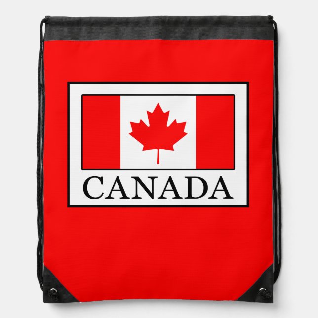 Canada Drawstring Bag (Front)