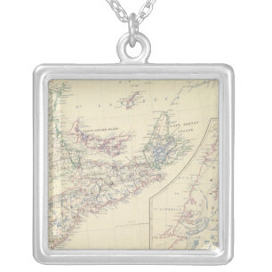 Canada E Silver Plated Necklace