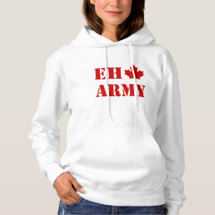 Canada Eh Army Hoodie