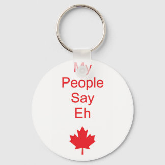 Canada eh keychain
