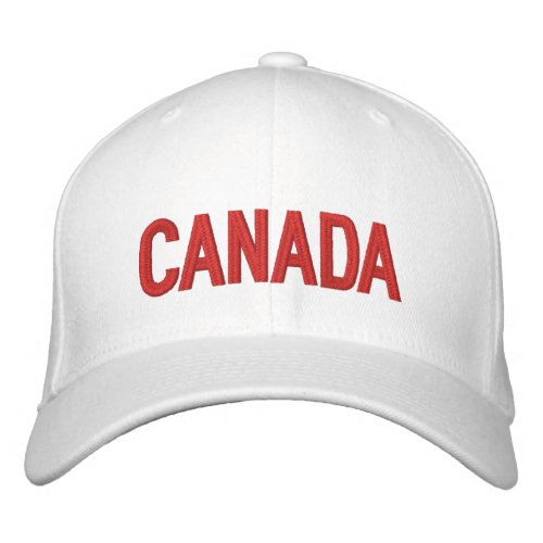 Canada Embroidered Hat