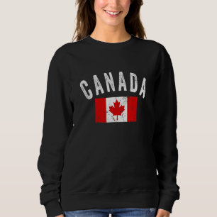 Canada Est 1867 Flag EH Leaf Canadian Independence Sweatshirt