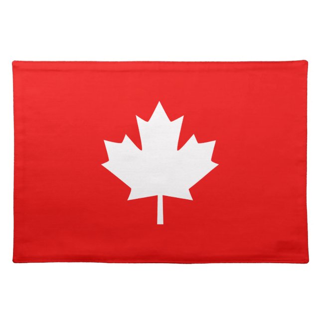 Canada Established 1867 150 Years Style Cloth Placemat (Front)