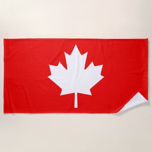 Canada Established 1867 150 Years Style Design Beach Towel