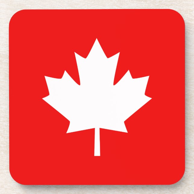 Canada Established 1867 150 Years Style Drink Coaster (Front)