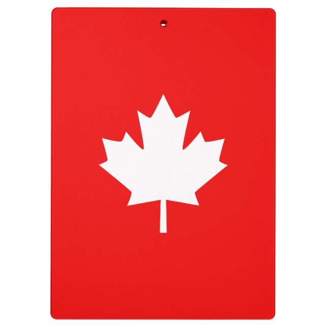 Canada Established 1867 Anniversary 150 Years Clipboard (Back)