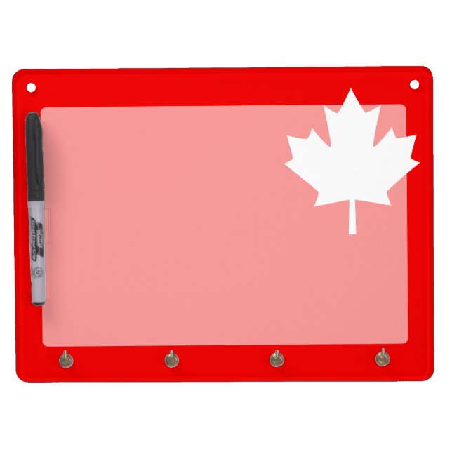 Canada Established 1867 Anniversary 150 Years Dry Erase Board With Keychain Holder (Front)