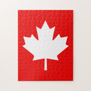 Canada Established 1867 Anniversary 150 Years Jigsaw Puzzle