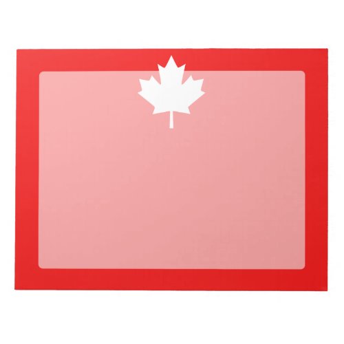 Canada Established 1867 Anniversary 150 Years Notepad