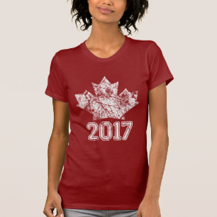 Canada Established 1867 Anniversary 150 Years T-Shirt