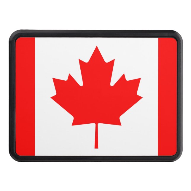 Canada Established 1867 Anniversary 150 Years Tow Hitch Cover (Front)