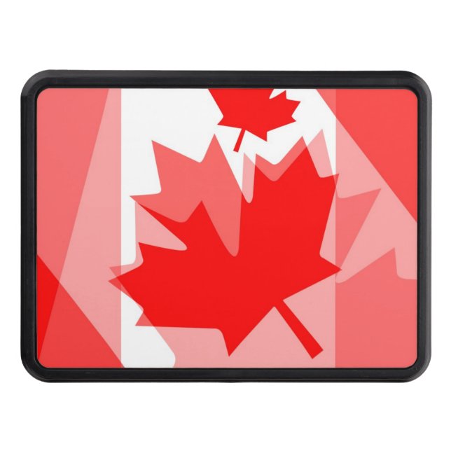 Canada Established 1867 Anniversary 150 Years Tow Hitch Cover (Front)