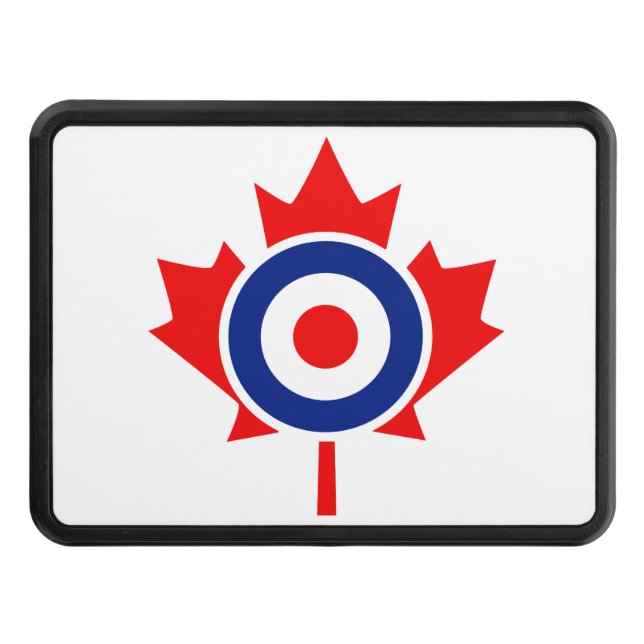 Canada Established 1867 Anniversary 150 Years Tow Hitch Cover (Front)