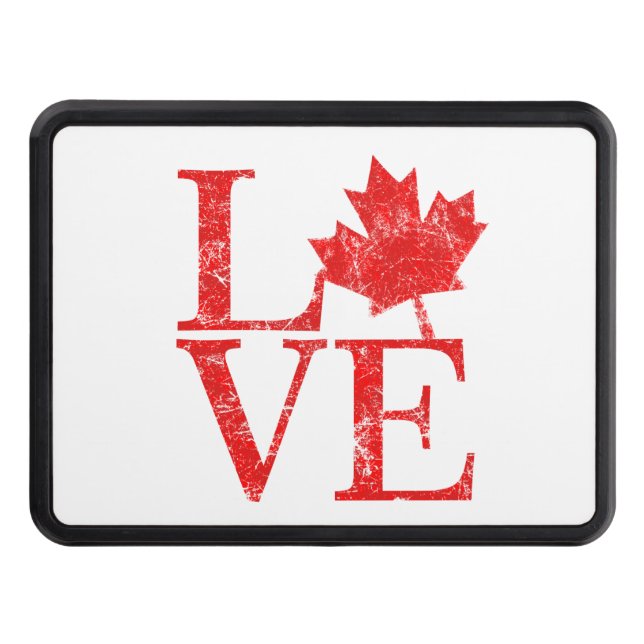 Canada Established 1867 Anniversary 150 Years Trailer Hitch Cover (Front)