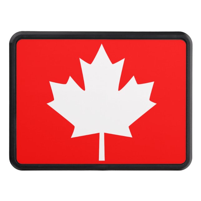 Canada Established 1867 Anniversary 150 Years Trailer Hitch Cover (Front)