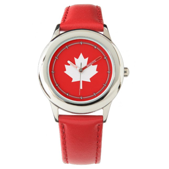 Canada Established 1867 Anniversary 150 Years Watch (Front)