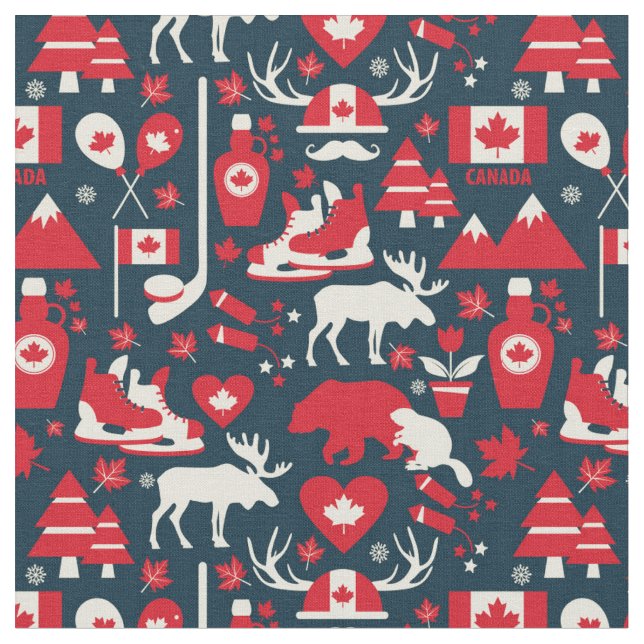 Canada Fabric (Close Up)