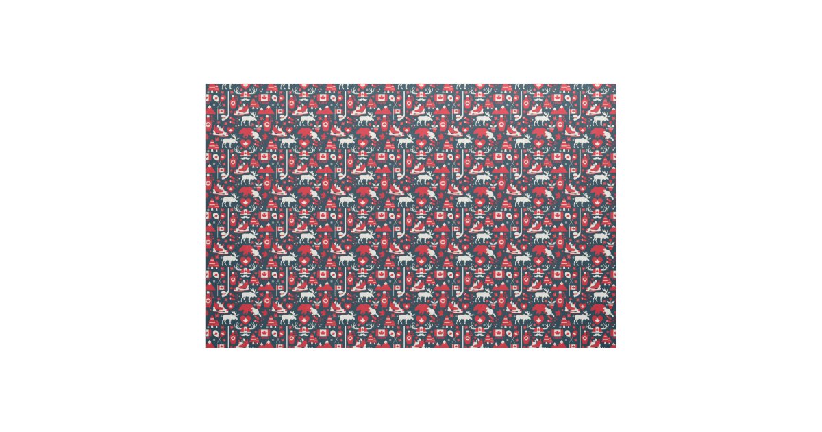 Canada Fabric Zazzle