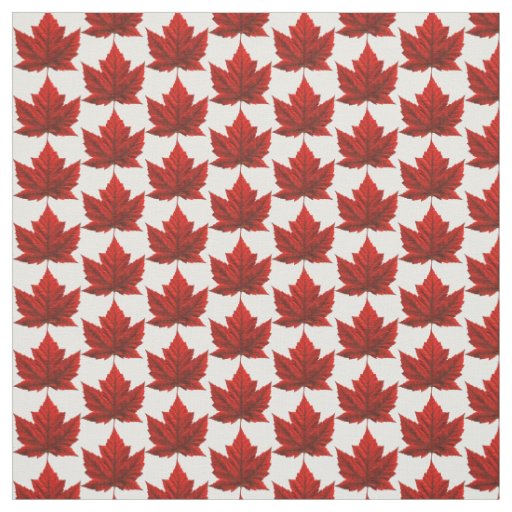 Canada Fabric Canada Flag Fabric Customized Fabric