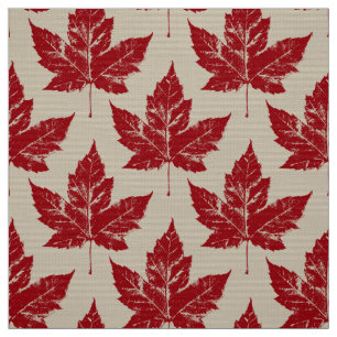 Canada Fabric Canada Flag Fabric Customized Fabric