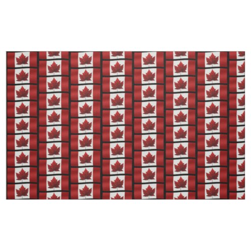 Canada Fabric Canada Flag Fabric Customized Fabric