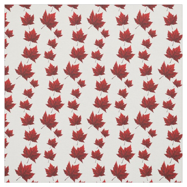 Canada Fabric Canada Flag Fabric Customized Fabric (Swatch)