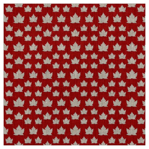 Canada Fabric Canada Flag Fabric Customized Fabric