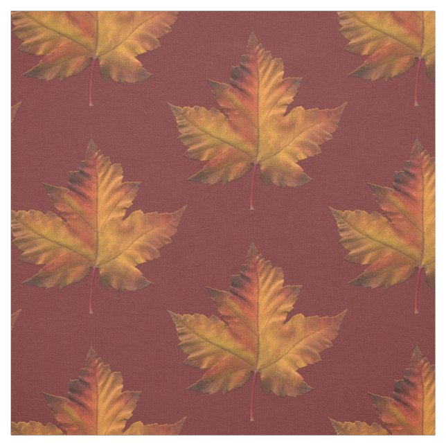 Canada Fabric Canada Maple Leaf Fabric Customize (Swatch)