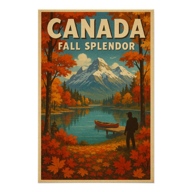 Canada – Fall Splendor Poster (Front)