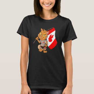 Canada Fan Cat T-Shirt