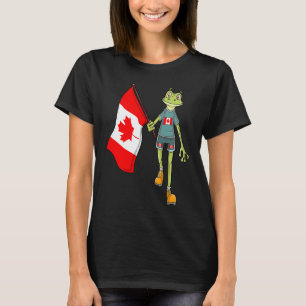 Canada Fan Frog T-Shirt