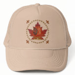 Canada Firefighter Maple Leaf Trucker Hat