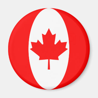 Canada Fisheye Flag Magnet
