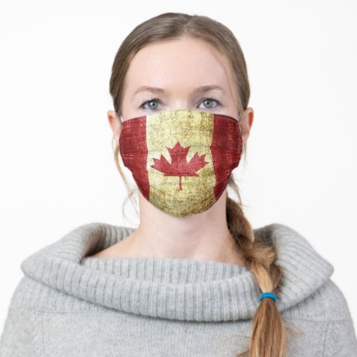 Canada Flag 3 Adult Cloth Face Mask