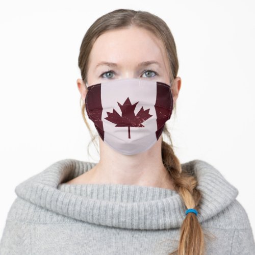 Canada Flag 7 Adult Cloth Face Mask