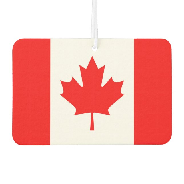 Canada Flag Air Freshener (Front)