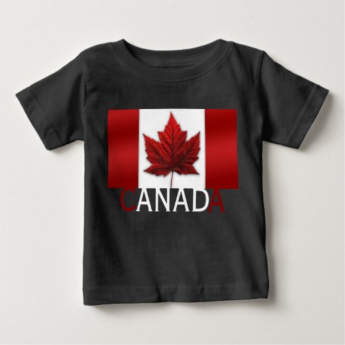 Canada Flag Babys Hoodie Shirt Canada Souvenirs