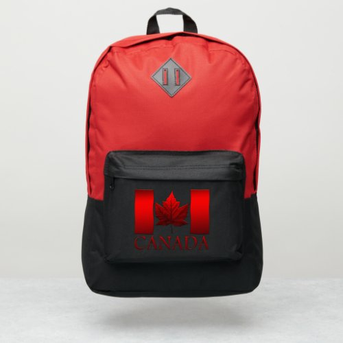 Canada Flag Backpack Canada Souvenir Bag Customize