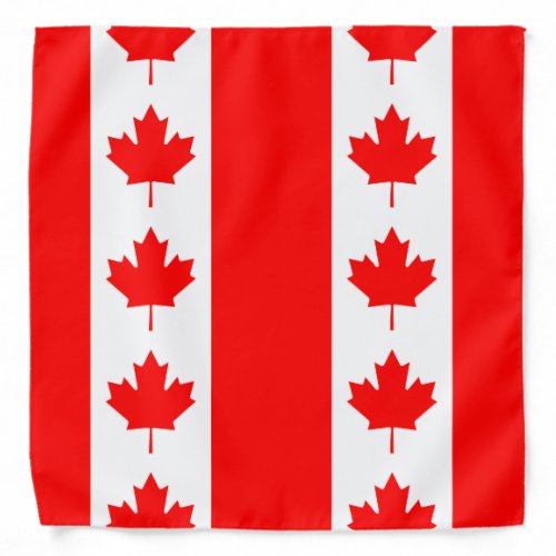 Canada flag bandana