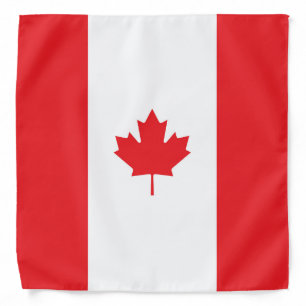 Canada flag bandana