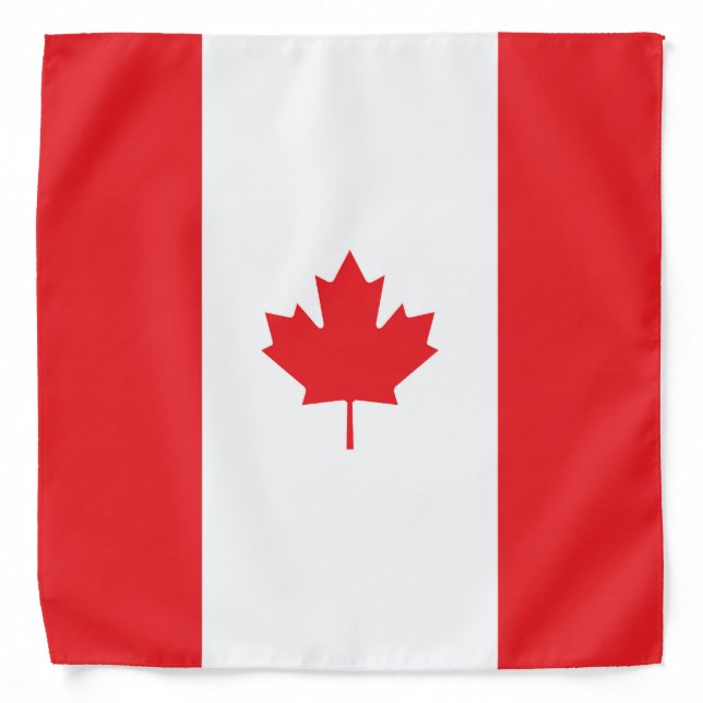 Canada flag bandana (Front)