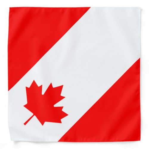Canada flag bandana