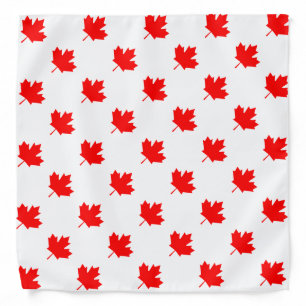 Canada flag bandana
