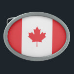 Canada flag belt buckle<br><div class="desc">An ideal gift for all those who are patriotic of their country!</div>