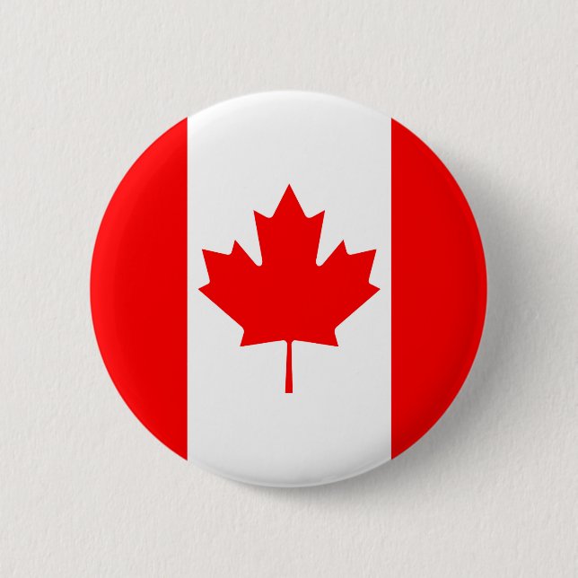Canada Flag Button (Front)
