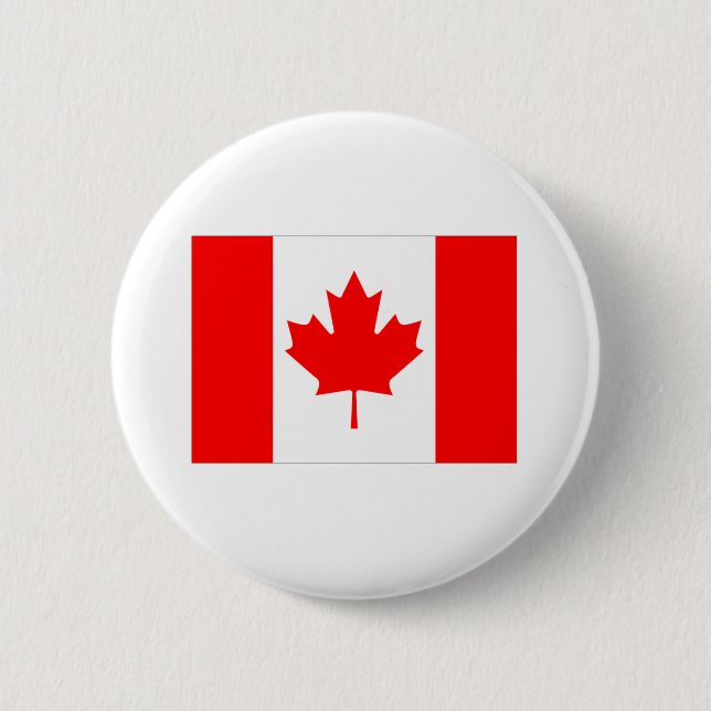 Canada Flag Button (Front)